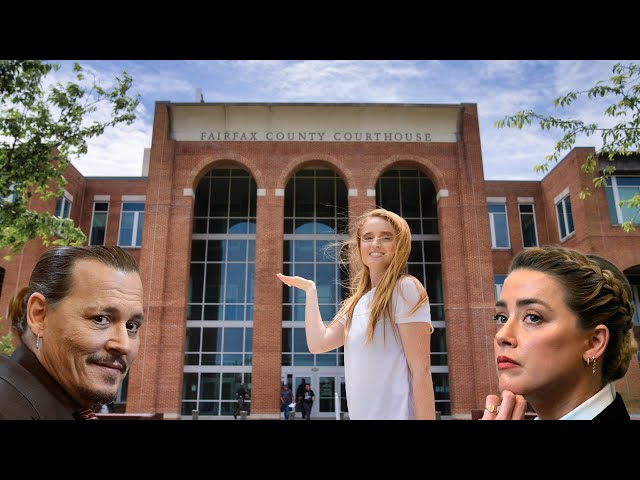 Tour of Fairfax County Courthouse in 8K 360° VR - Last Week of Johnny Depp vs Amber Heard