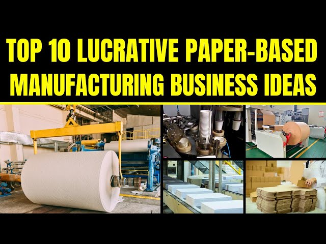 Top 10 Lucrative Paper Based Business Ideas  - That Can Make You Rich