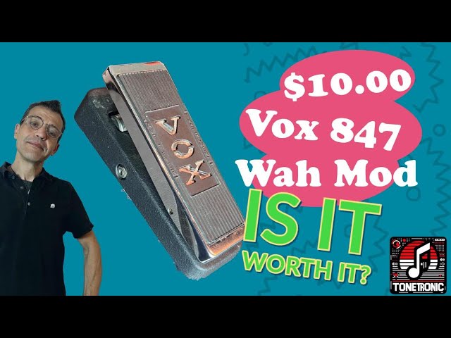 Vox 847 Wah Wah Mod Video