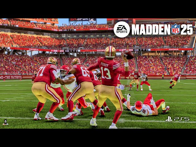 Madden NFL 25: Kansas City Chiefs vs. San Francisco 49ers (PS5) (FULL GAME)