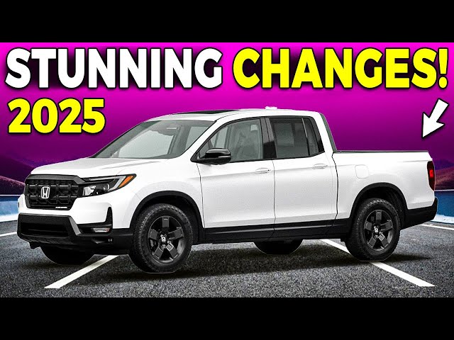 2025 Honda Ridgeline Shakes Up The Whole Industry!