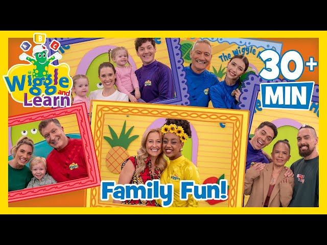 Family Fun! 💕 Wiggle and Learn 🎶 The Wiggles