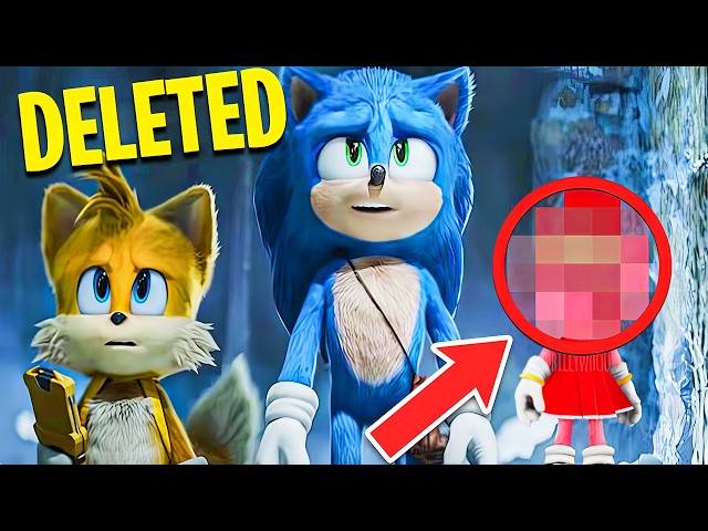 All SONIC MOVIES Deleted Scenes!