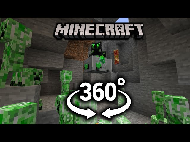 [Minecraft] Vẫn là Minecraft nhưng đây là video 360 độ!