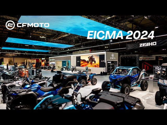 Tour du Stand CFMOTO à l'EICMA 2024 !