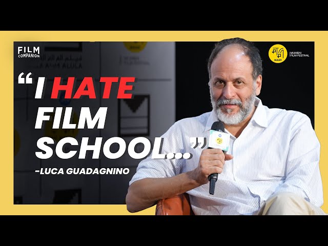 Filmmaking Masterclass with Luca Guadagnino | Anupama Chopra | Film Companion