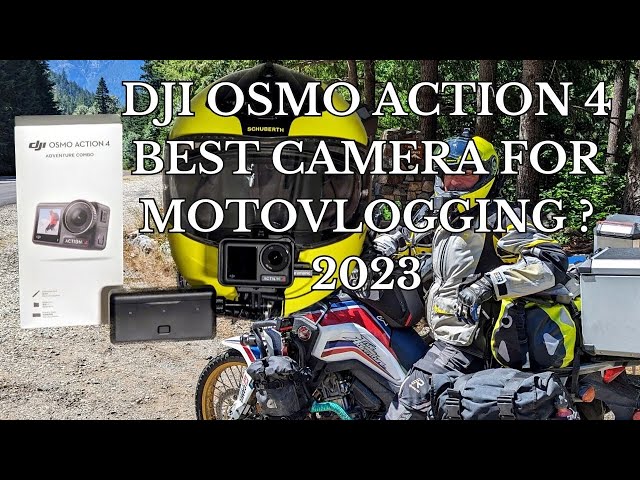 The New Best Camera For Motovlogging In 2023 - Dji Osmo Action 4 Review #djiaction4 #actioncamera