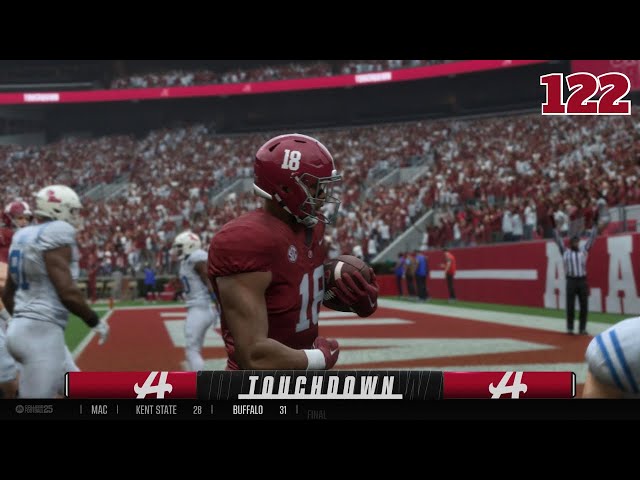 Big Game Against Ole Miss! College Football 25 4K Gameplay