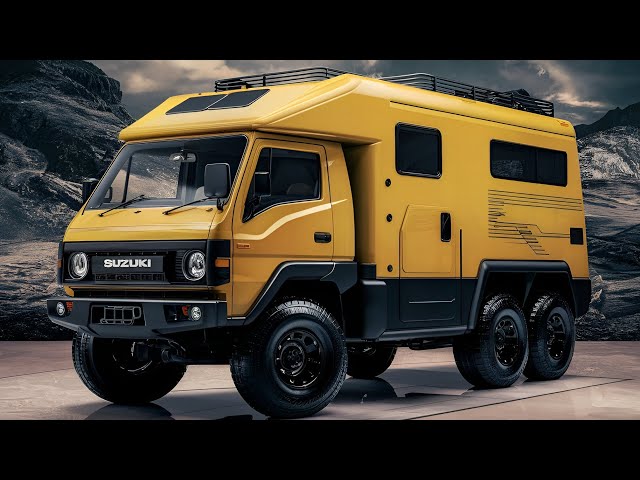 Discover the All-New 2025 Suzuki Motorhome: Compact, Stylish, and Adventure-Ready