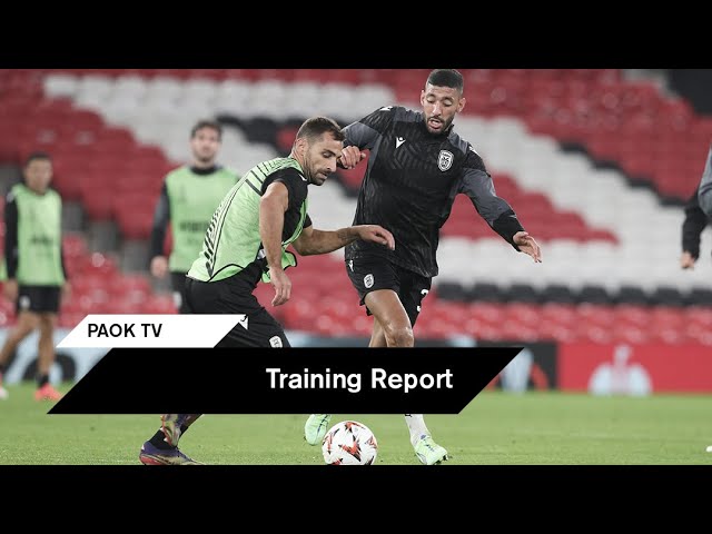 Προπόνηση στο Old Trafford - PAOK TV