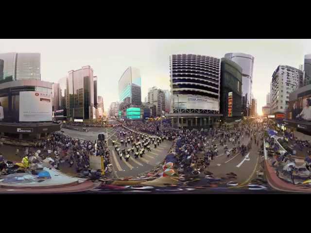 Hong Kong Unrest - a 360° Virtual Reality Documentary