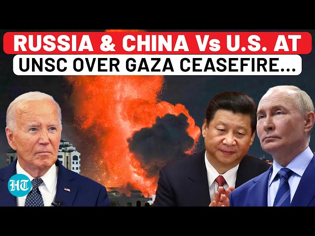 Russia, China Lash Out At Biden After U.S. Vetoes Gaza Ceasefire Proposal At UNSC | Israel | Hamas