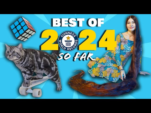 BEST WORLD RECORDS of 2024... so far! | Guinness World Records