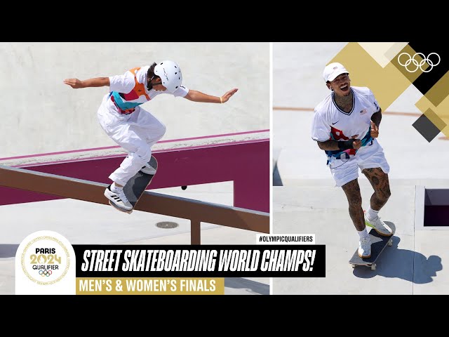 🔴 LIVE Street Skateboarding World Champs - Finals! | #RoadToParis2024