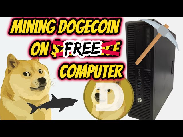 Free Broken PC Turned Doge Coin Miner