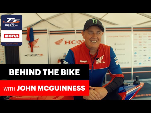 Behind the Bike with John McGuinness (Isle of Man TT Legend)