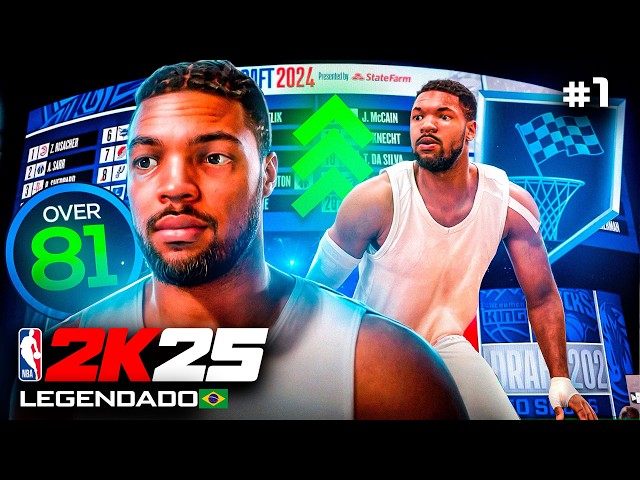 O INÍCIO DA CARREIRA LEGENDADA NO MyCAREER do NBA 2K25! (Ep.1)