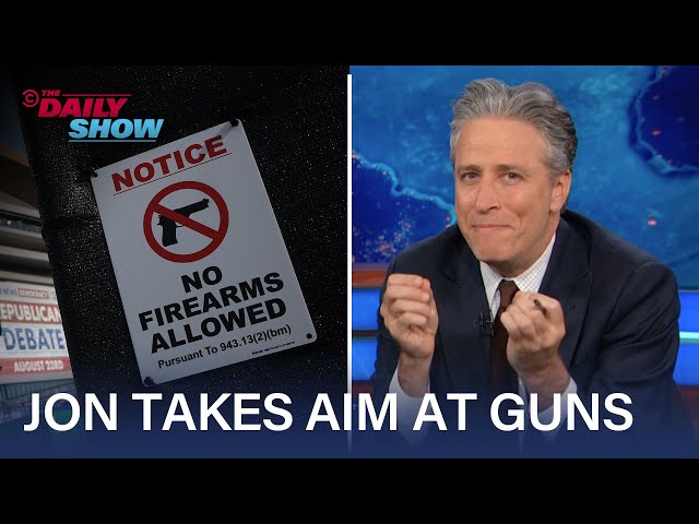 Jon Stewart Fires Back at Republicans On Need for Gun Control | The Daily Show