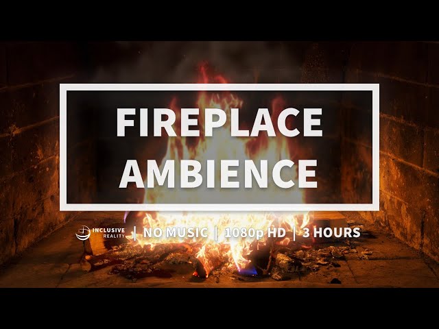 Fireplace Ambience for Studying, Coding, Chilling, ASMR, and Staying in the Flow