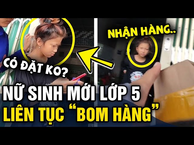 Mới học lớp 5 đã 'TẬP BOOM HÀNG', shipper quyết tâm tới nhà 'LÀM CHO RA LẼ' | Tin 3 Phút