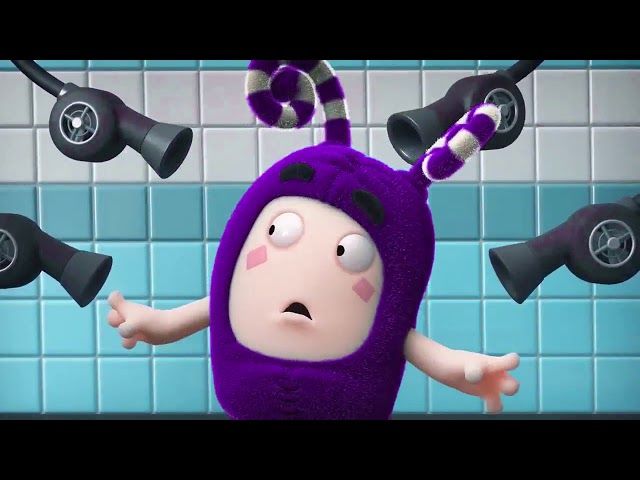 Funny Cartoons For Children   Oddbods Show Full Episodes 2018 red purple blue