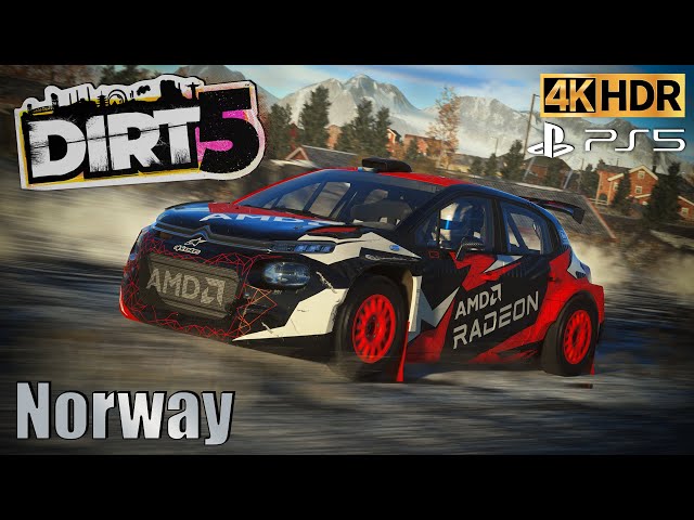 DIRT 5 - Norway - All Tracks [4K60 HDR] [PS5]