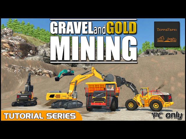 HOW TO: Mining with Terrafarm - Elk Mountain - Farming Simulator 22