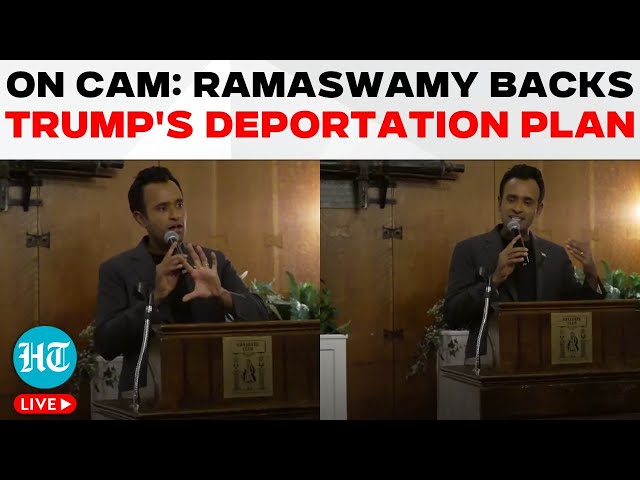 Trump Victory LIVE | Vivek Ramaswamy Backs Trump’s Mass Deportation Plan | Trump News | US Elections