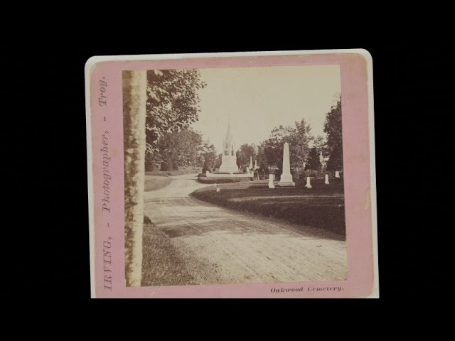 Oakwood Cemetery, Troy NY (silent, still image)