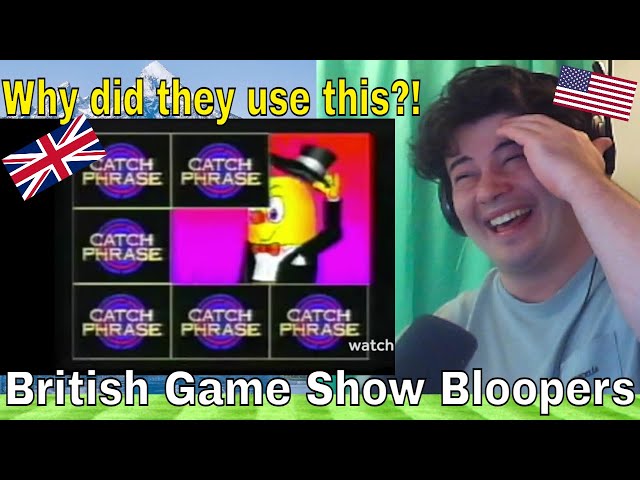 American Reacts Top 20 Hilarious British Game Show Bloopers