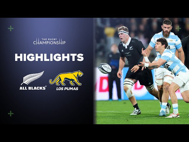 HIGHLIGHTS | All Blacks v Argentina | Wellington, 2024