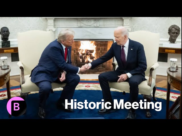 Trump Meets Biden in White House After Election Win