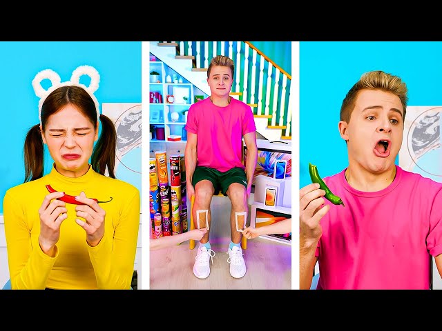 A collection of the funniest challenges for you and your friends! || Not for the weak! 🤣