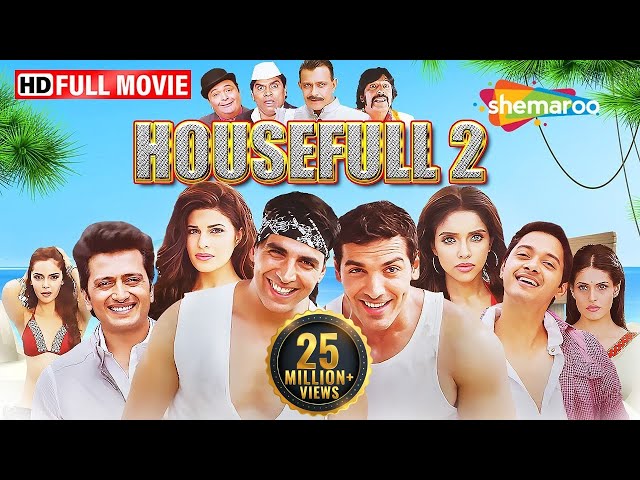 Housefull 2 Full Movie | Akshay, John, Riteish, Mithun, Rishi, Randhir | Best Hindi Comedy Film