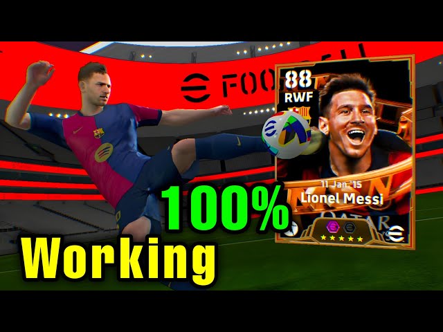 Trick To Get Bigtime Lionel Messi, Neymar Jr., Luis Suarez In eFootball 2025 Mobile