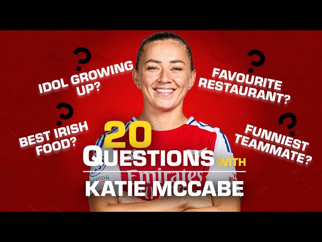 Tayto Crisps 🍟 Roy Keane ⚽ and Sexy Fish!🐠 20 QUESTIONS with Arsenal's Katie McCabe | ESPN FC