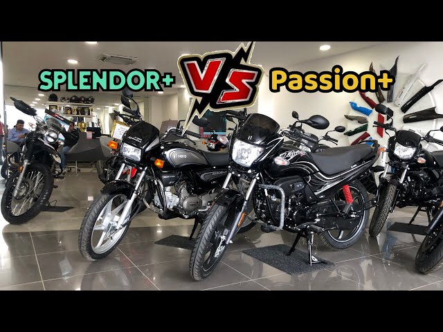 2024 Hero Splendor Plus Vs Passion Plus Detailed Review | On-Road Price | Featues❤️