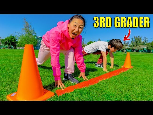 ARE YOU FASTER THAN A 3RD GRADER?!