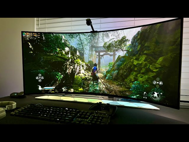 INSANE Graphics! Black Myth Wukong on a 2024 LG UltraWide OLED | LG45GS96QB Gameplay Part 2/2