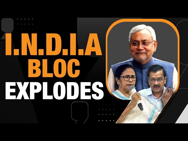 INDIA Bloc Explodes As Nitish Set To Join Hands With NDA; Mamata Creates Roadblock For 'Nyay Yatra'