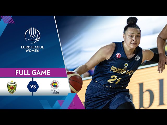 3rd Place Game: Sopron Basket v Fenerbahce Oznur Kablo | Full Game - EuroLeague Women 2020-21