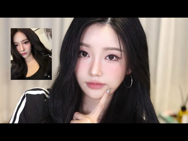 Hip & Pure y2k Makeup That Ningning Does Recently | Eye Widening, Reducing Midface Makeup