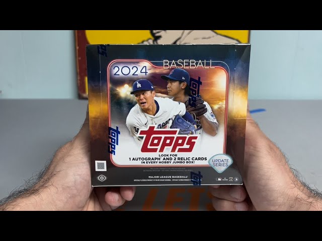 2024 Topps Update Jumbo Hobby Case (5/6) - HUGE Gold Rookie /2024!!!!