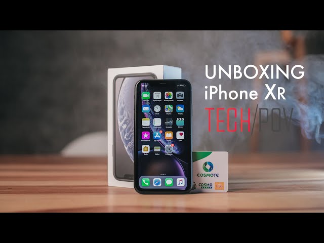 Unboxing iPhone XR | Το ανοίξαμε...