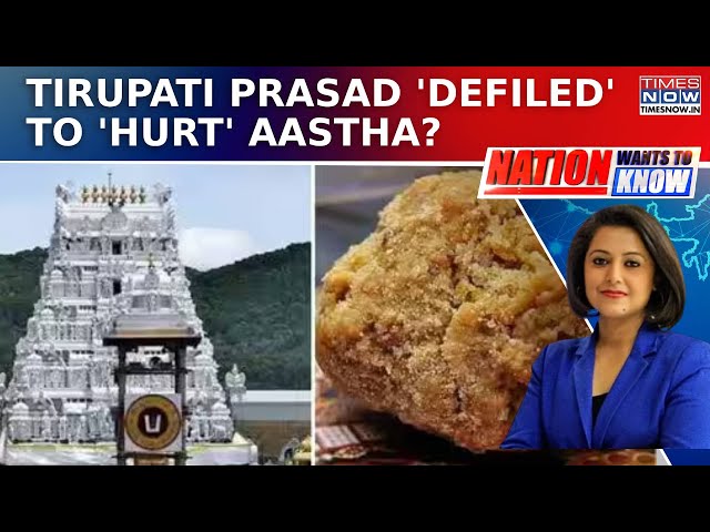 Andhra Tirupati Row: Storm Over 'Animal Fat' Shocker; Jagan Rejects 'baseless Charge' By CM| NWTK