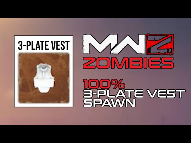 Easy 100% 3-Plate Vest Spawn • MW3 Zombies