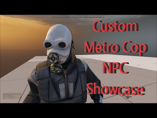 Custom Metro Cop NPC Showcase | Half Life Alyx