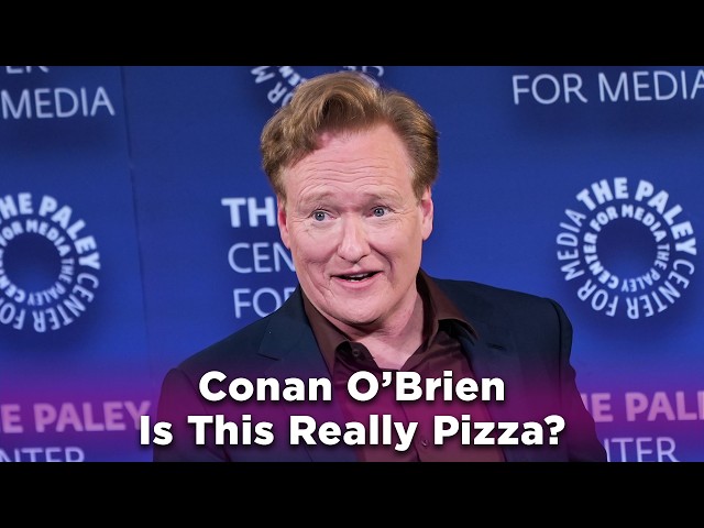 Globetrotting and Podcasting: Conan O'Brien's Life After Late-Night TV: Is This Really Pizza?