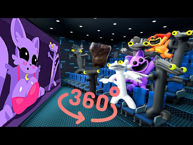 Toothless Dragon 360° - CINEMA HALL | Toothless react to Dancing meme 2 | VR/360° Experience