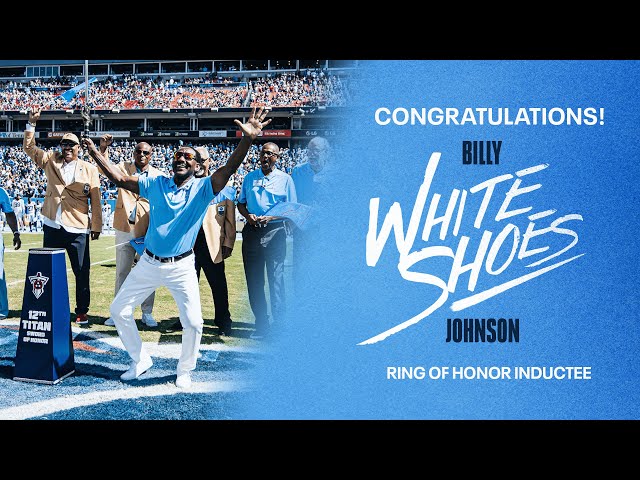 Billy "White Shoes" Johnson | Ring of Honor Inductee